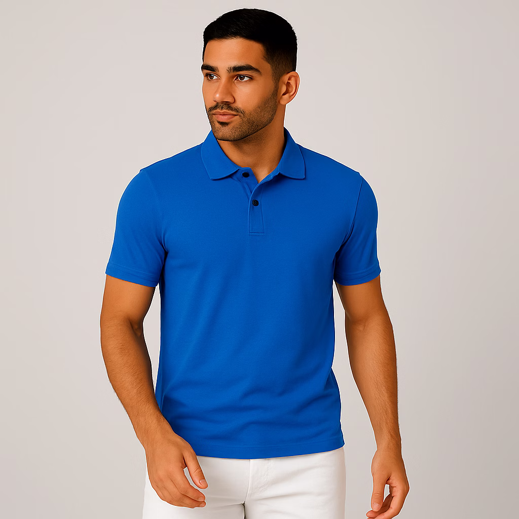 Corporate POLO T-Shirts with Company LOGO-Yellow image 5