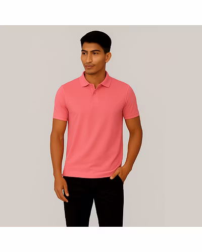 Corporate POLO T-Shirts with Company LOGO-Black-2