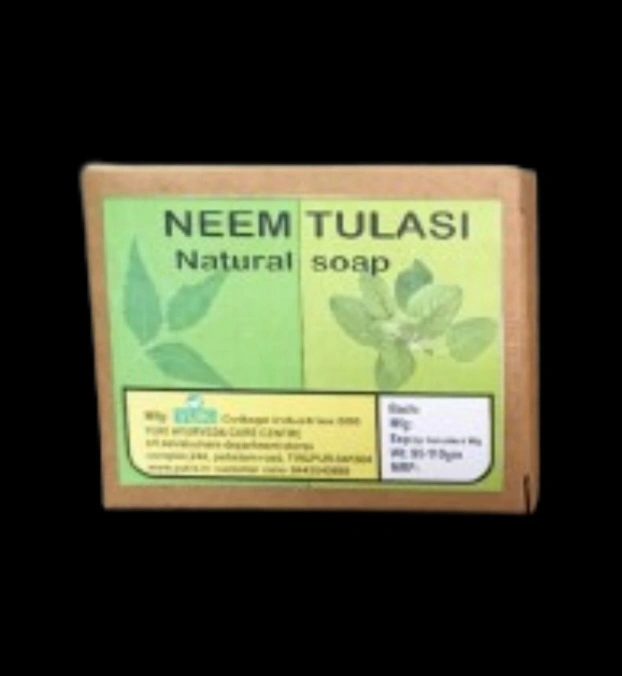 Yuki's NEEM TULASI Natural bath soap-1