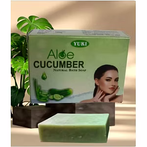 Yuki's ALOE CUCUMBER Natural bath soap
