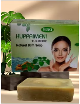 Yuki's KUPPAIMENI TURMERIC Natural bath soap-yuki1010-sm
