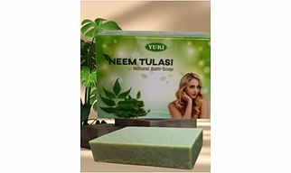 Yuki's NEEM TULASI Natural bath Soap
