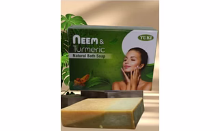 Yuki's NEEM TURMERIC Natural bath soap