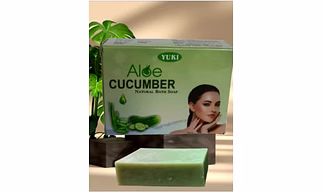 Yuki's ALOE CUCUMBER Natural bath soap