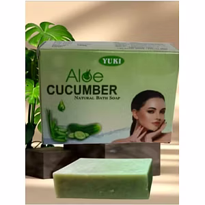 Yuki's ALOE CUCUMBER Natural bath soap