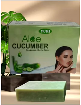 Yuki's ALOE CUCUMBER Natural bath soap-yuki1015-sm