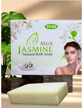 Yuki's MILK JASMINE Natural bath soap-YUMJNBS-sm