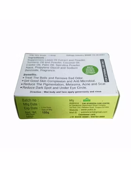 Yuki's KUPPAIMENI TURMERIC Natural bath soap-100gm-2-sm