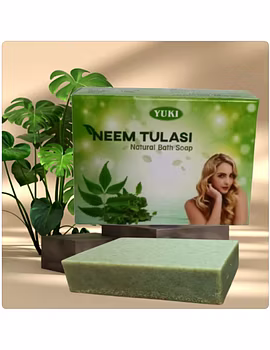 Yuki's NEEM TULASI Natural bath Soap-100gm-5-sm