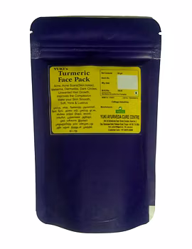 Yuki's TURMERIC Face wash powder-100gm-2-sm