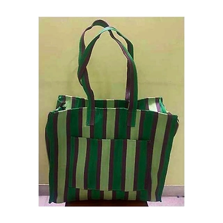 Recycled Nylon Shopping Bags/Recycled Nylon Bags/Indian Market Shopping Bags.-Multicolor-1