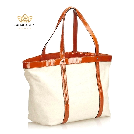 Premium Quality Cotton Canvas Tote Bag with Leather Handle-Custom-XXXL-1