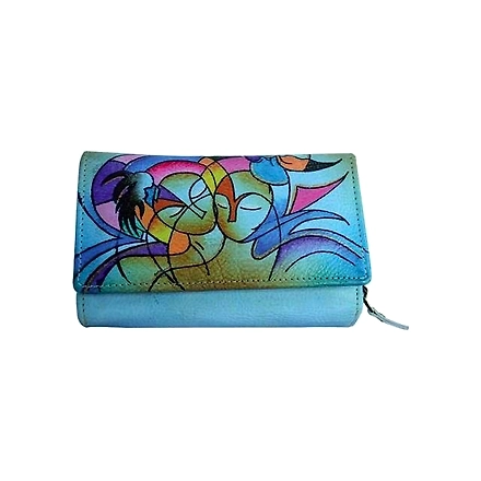 Premium Printed Leather Clutch Purse-Jam1060