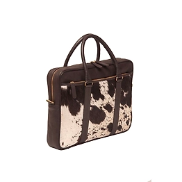 Premium Quality Hairon Leather Laptop Bag for Business/Formal Purpose.