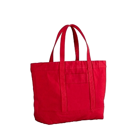 Premium Quality Customised/Red Canvas Tote Bag With Handles-Jam1070