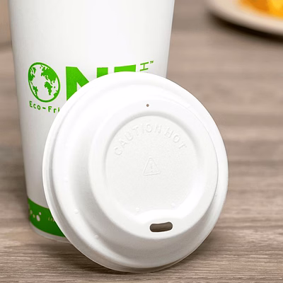 retree 90 mm sipper bagasse lid