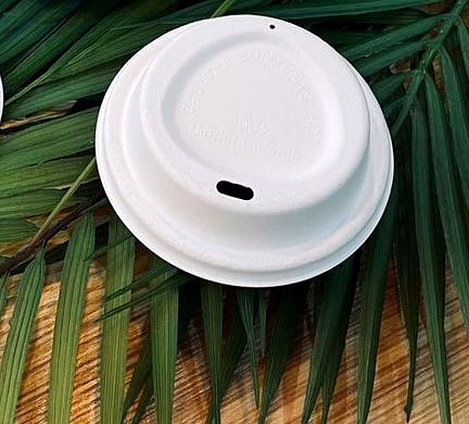 80 mm - Sipper Lid White image 3