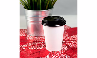 80 mm - Sipper Lid Black