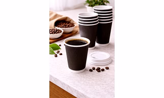 6 OZ Ripple Black (70 MM)