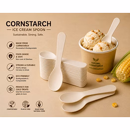 retree cornstarch ice cream spoon