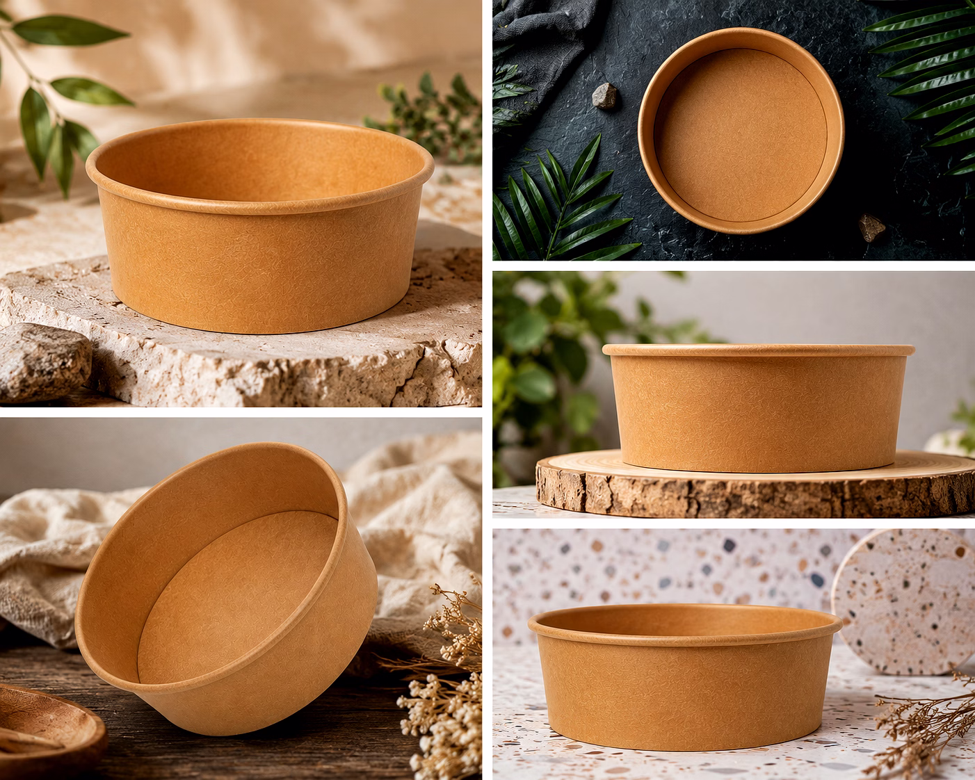 Brown -  500 ML FLAT BOWL image 2
