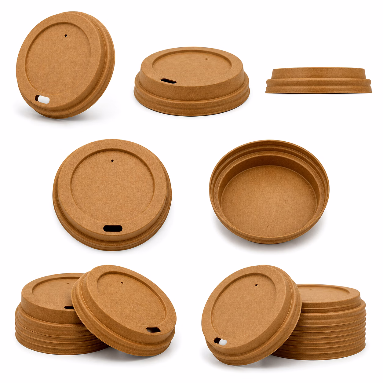 Brown - 110 MM - 2 Layer Lid image 3
