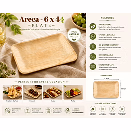 retree areca - 6 x 4 plate