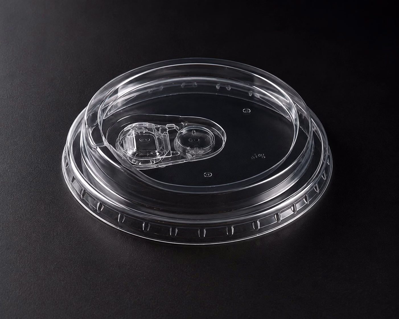 90 MM - PET - Starbucks Lid - Clear image 3