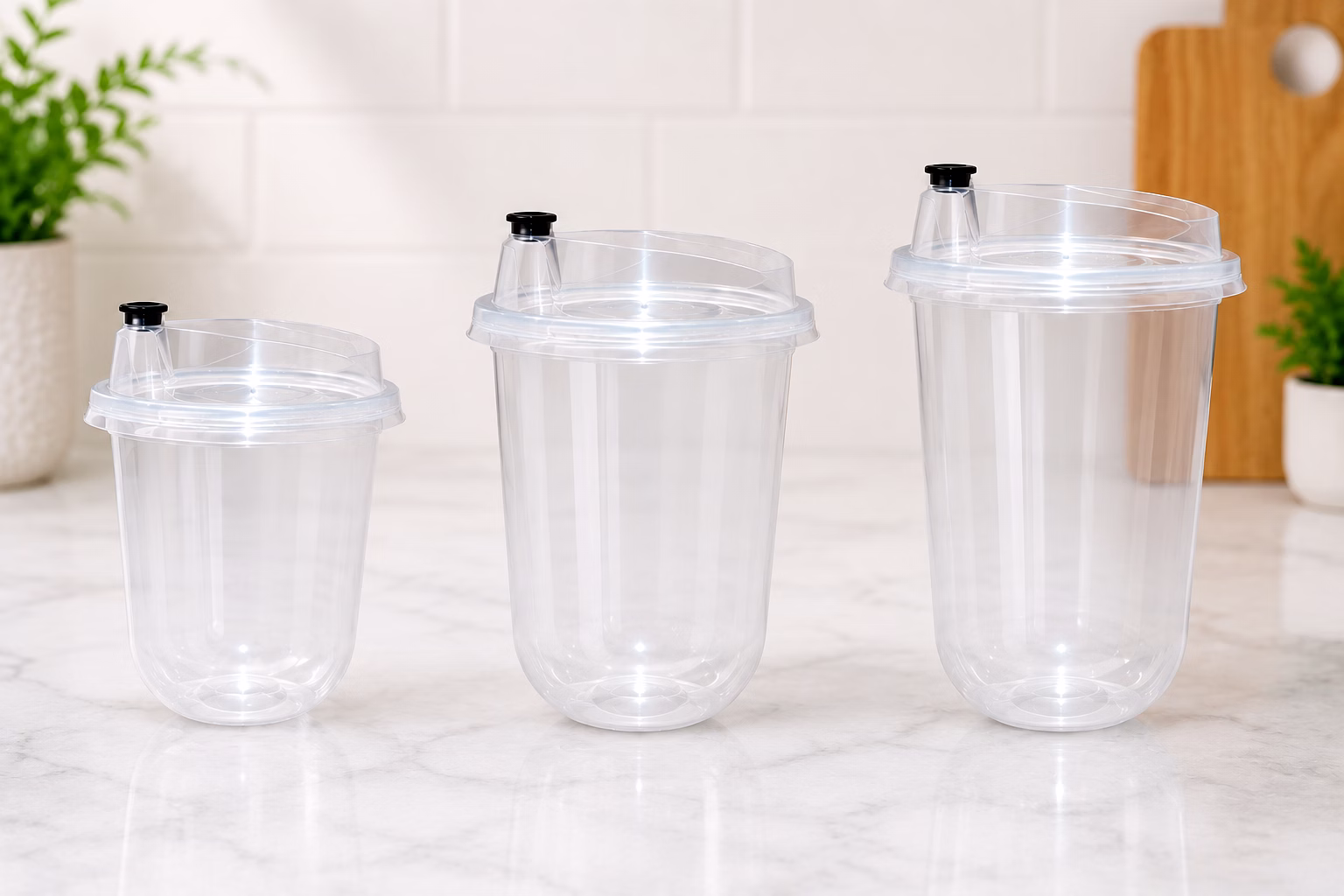 90 MM - PP - 500 ML U-Shape Cup image 3