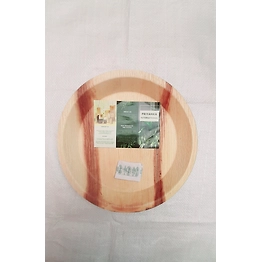 Apex Areca Products by Priyanka International 10 Inch Round Premium Areca Palm Leaf Plates