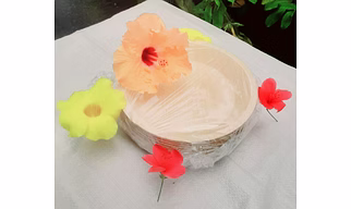 8 Inch Round Premium Areca Palm Leaf Plates