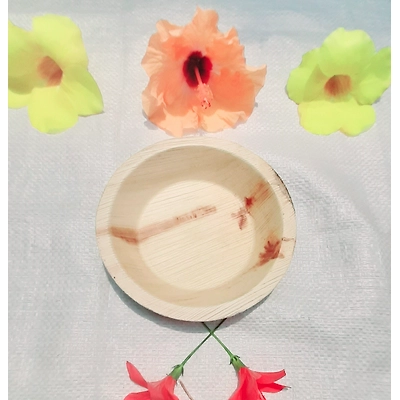 Apex Areca Products by Priyanka International 6 Inch Round Premium Areca Palm Leaf Plates