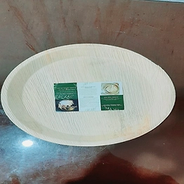 Apex Areca Products by Priyanka International 12 Inch Round Premium Areca Palm Leaf Plates