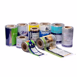 crystal heat transfer label
