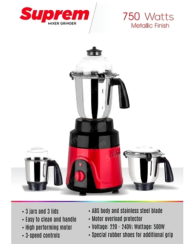 750 Watts Mixer Grinder-11908736
