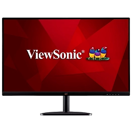 ViewSonic VA2432-MH-IN-1 (23.8 inch) IPS Panel, Full HD Display, SuperClear IPS Technology, 75 Hz Refresh Rate, 3 Side Borderless Design, Dual Integrated Speakers, HDMI | VGA Enabled | Display Port, Black