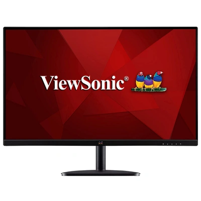 ViewSonic VA2432-MH-IN-1 (23.8 inch) IPS Panel, Full HD Display, SuperClear IPS Technology, 75 Hz Refresh Rate, 3 Side Borderless Design, Dual Integrated Speakers, HDMI | VGA Enabled | Display Port, Black