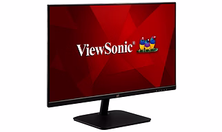 ViewSonic VA2432-MH-IN-1 (23.8 inch) IPS Panel, Full HD Display, SuperClear IPS Technology, 75 Hz Refresh Rate, 3 Side Borderless Design, Dual Integrated Speakers, HDMI | VGA Enabled | Display Port, Black