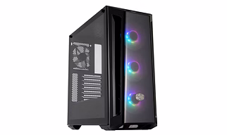 Cooler Master MasterBox MB520 ARGB Airflow ATX Mid-Tower Cabinet with 3 120mm ARGB Fans and a Tempered Glass Side Panel