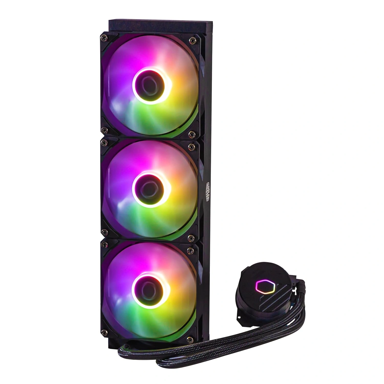 Cooler Master MasterLiquid ML360L ARGB V2 CPU Liquid Cooler - Black | Support Intel &amp; AMD CPU Socket AM5, AM4, AM3, LGA1700, 1200, 2066, 1151 | 3rd Gen Dual Chamber Pump | 360mm Close-Loop AIO-2