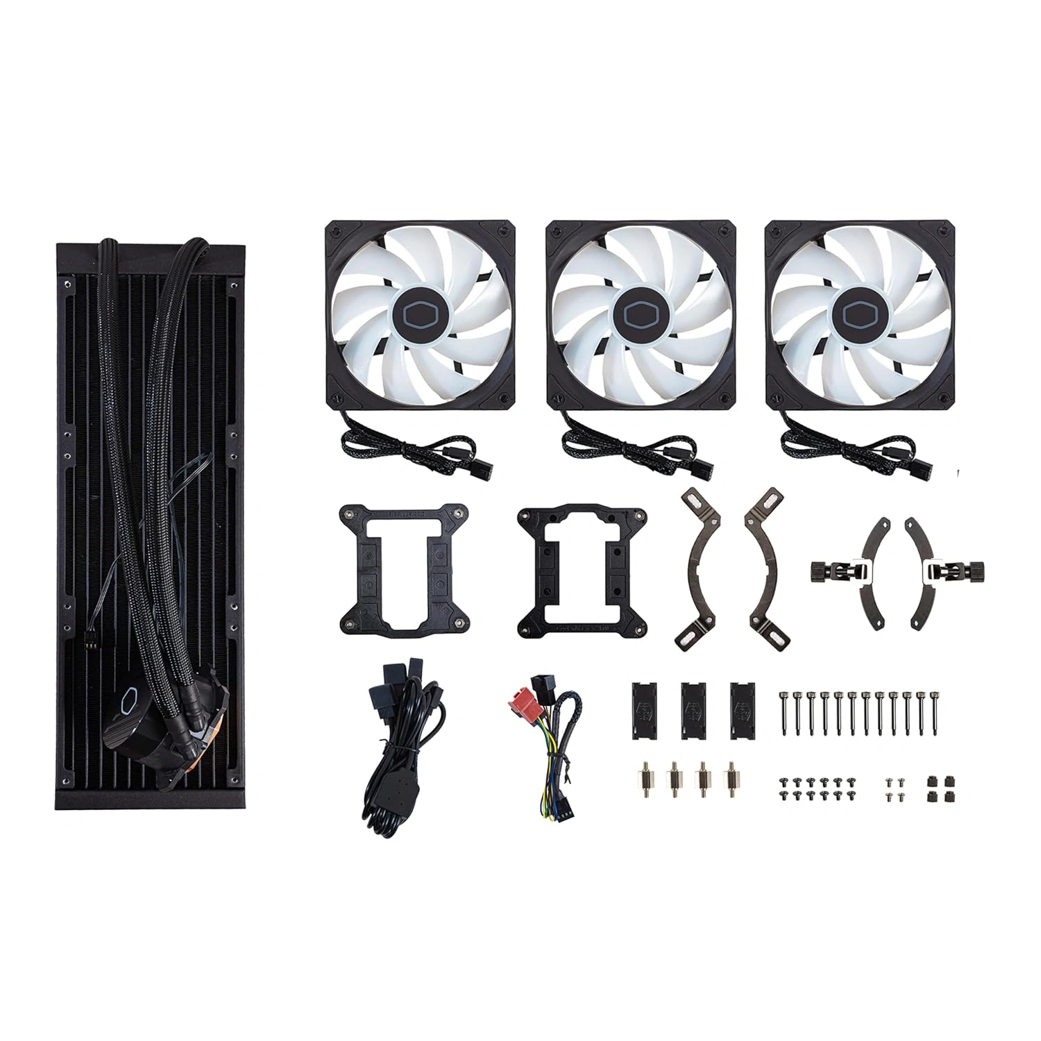 Cooler Master MasterLiquid ML360L ARGB V2 CPU Liquid Cooler - Black | Support Intel &amp; AMD CPU Socket AM5, AM4, AM3, LGA1700, 1200, 2066, 1151 | 3rd Gen Dual Chamber Pump | 360mm Close-Loop AIO-4