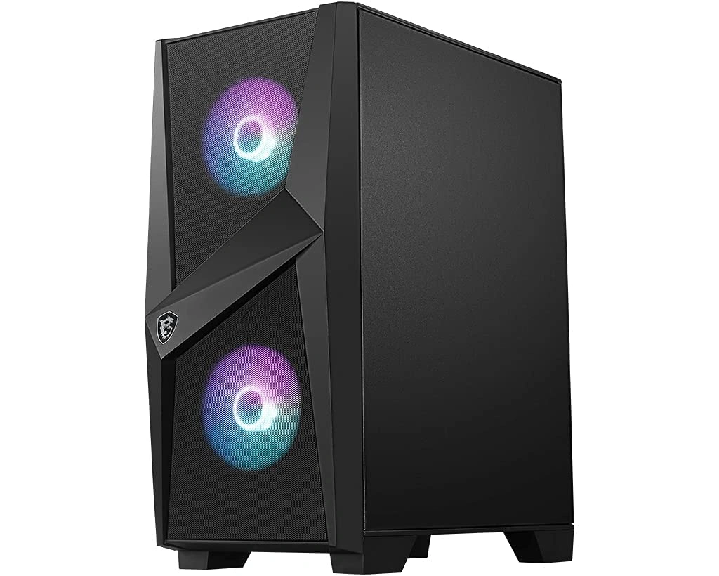 MSI MAG Forge M100R ARGB (M-ATX) Cabinet (Black)-1