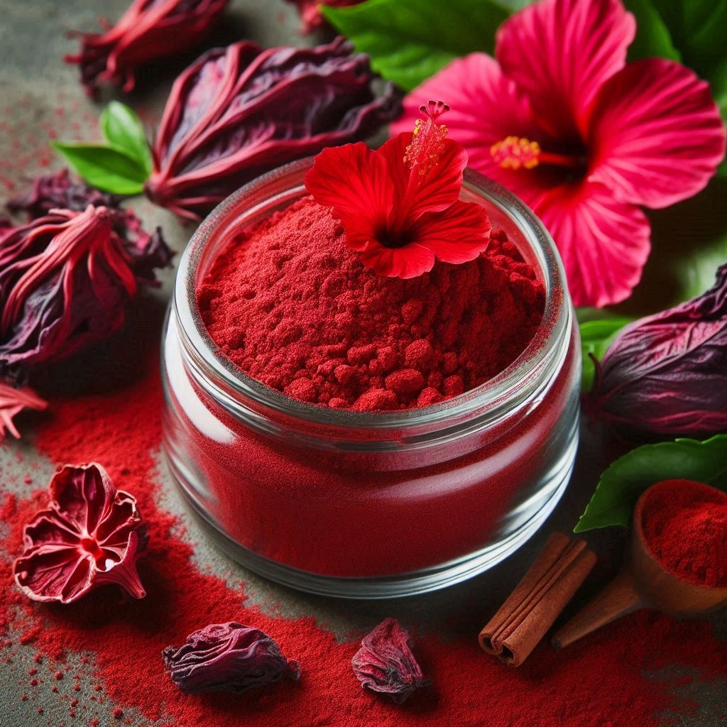 Hibiscus Powder ( Organic Powder )-1