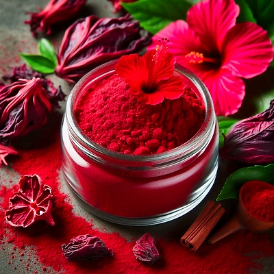 Hibiscus Powder ( Organic Powder )-1