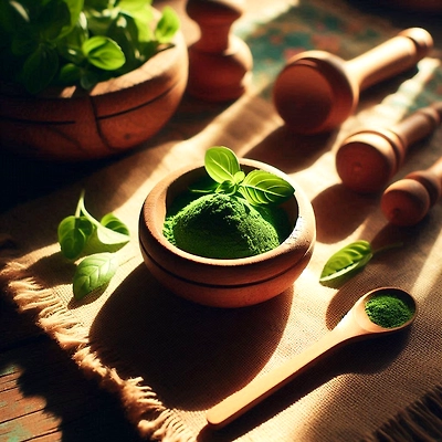Tulsi Powder ( Organic Powder )-1