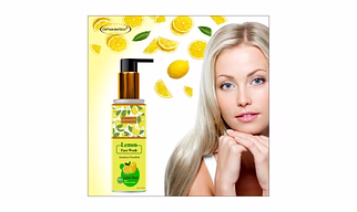 Ayurvedic Lemon Face Wash - Natural Skincare Solution for Radiant Glow