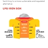 Now, an LPG iron to press clothes