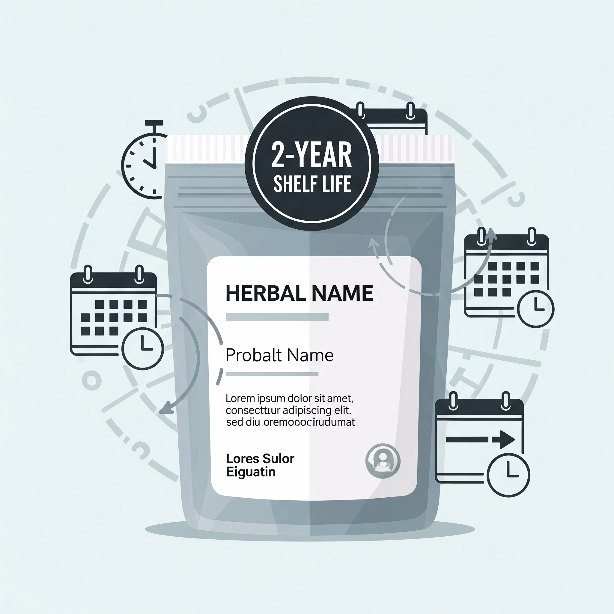 2-Year Shelf Life Packaging