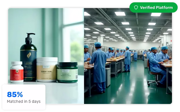Private label products and Indian manufacturing facility