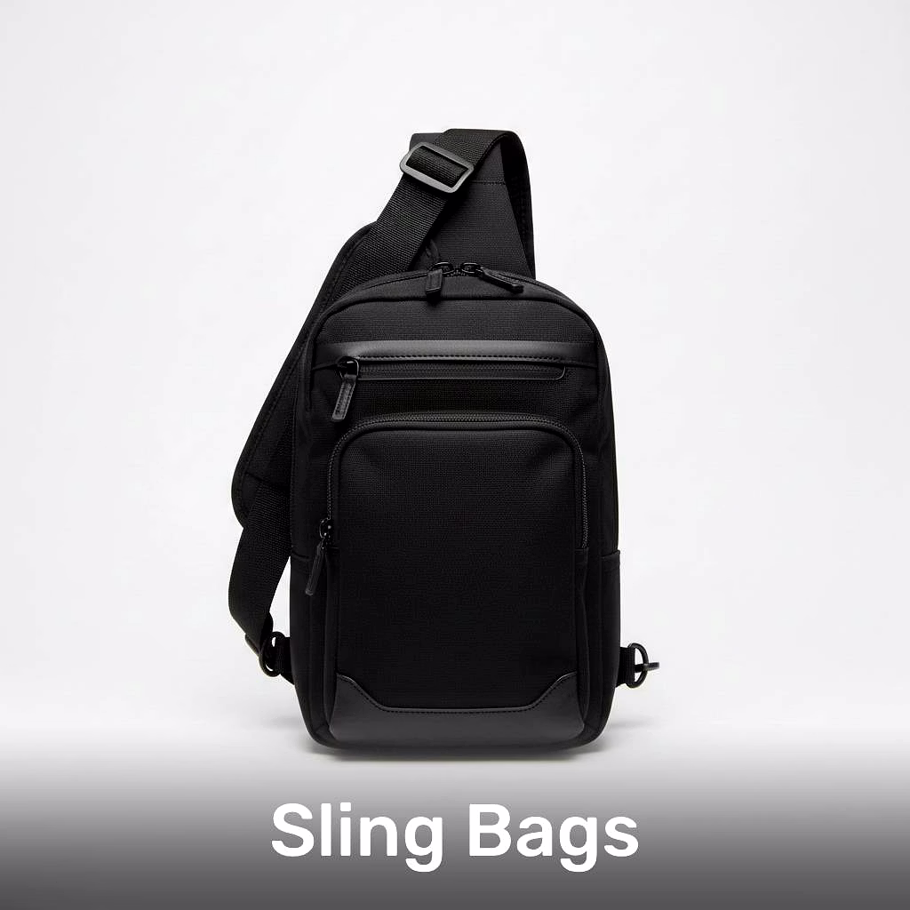 Sling bags collection for bulk buyers, exporters, and trade sourcing, including casual and designer